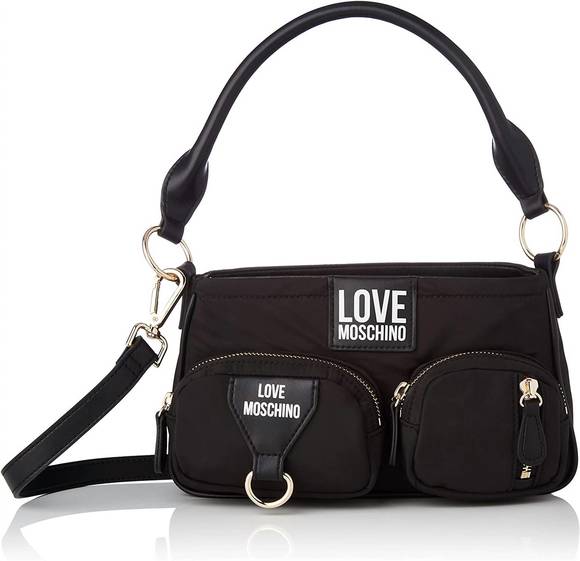 Moschino Bags New Moschino Multi Pocket Nylon Bag In Black Poshmark